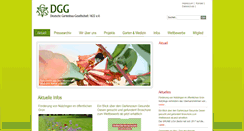 Desktop Screenshot of dgg1822.de